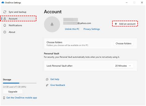 onedrive sign up|How to add an account in OneDrive .